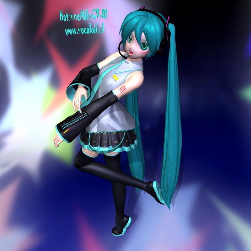 Hatsune Miku by HatsuneMikuCV-01 Deviantart