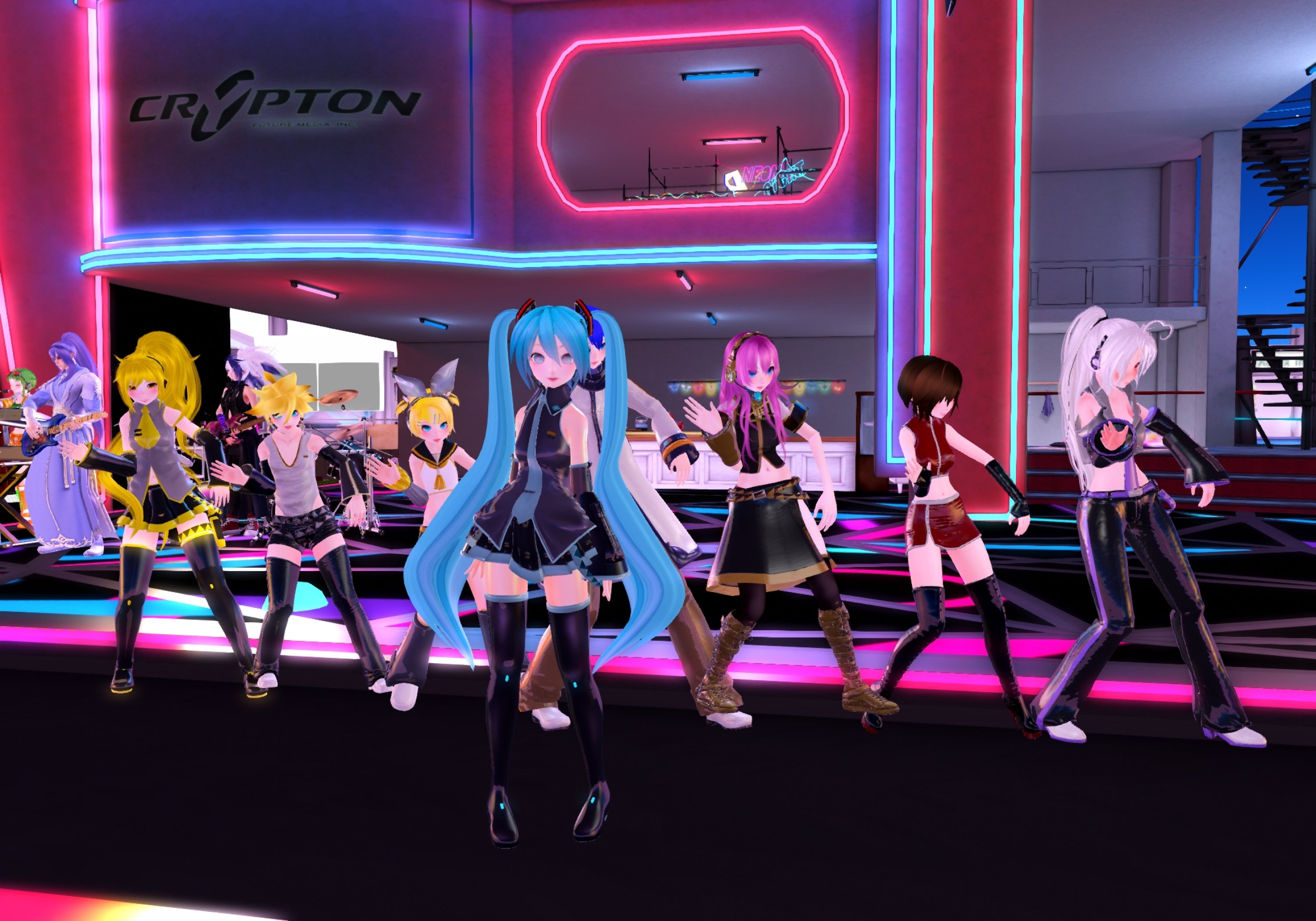 Vocaloids of Second Life Group Picture