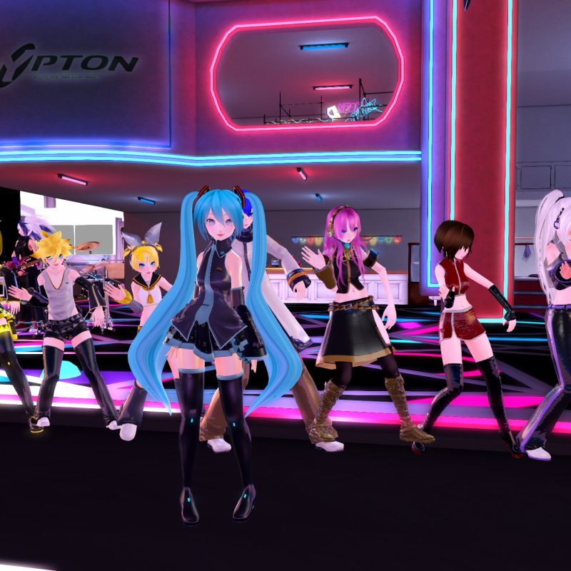 Vocaloids of Second Life Group Picture